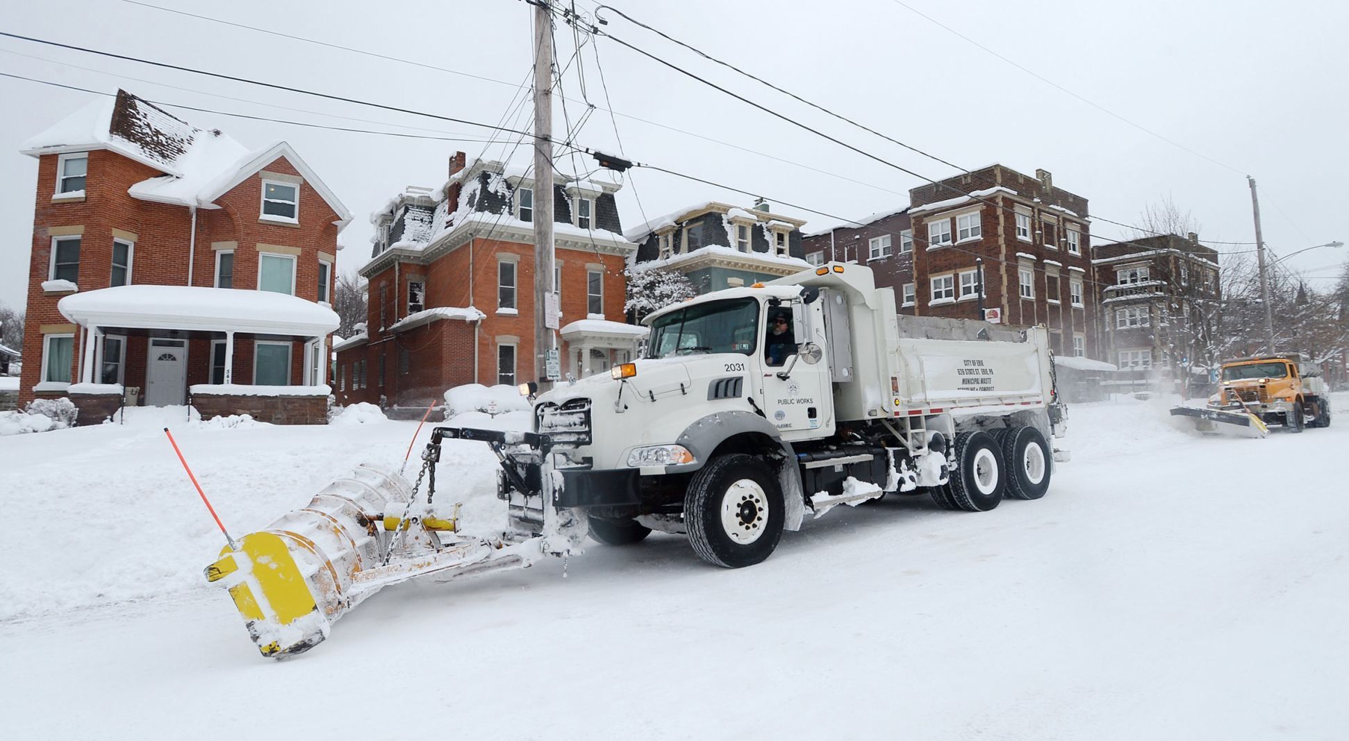 Clearing out record snowfall